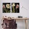 Stupell Industries Blooming Purple Iris White Lily 2 pc Framed Giclee Wall Art Set Design by Samantha Carter